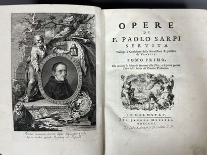 SARPI (Paolo). Opere. In Helmstat, per J....
