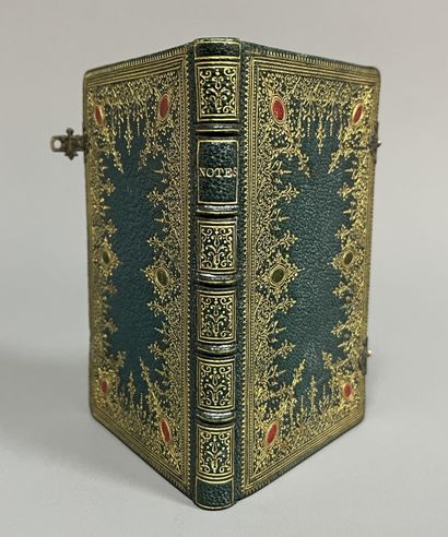 [Stationery. 19th century]. Small blank notebook...