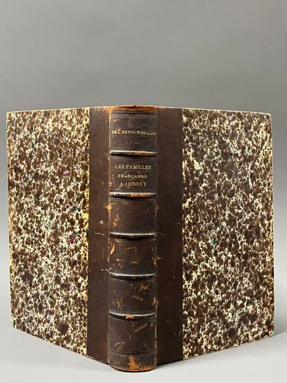 [Genealogy]. L'ESTOURBEILLON (Régis de)....