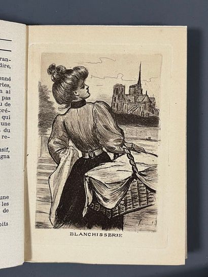 Henri BOUTET (1851-1919). Set of illustrated...