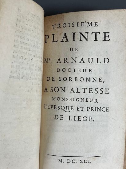 [Jansenism]. [TOURNÉLY (Honoré)]. Secrets...