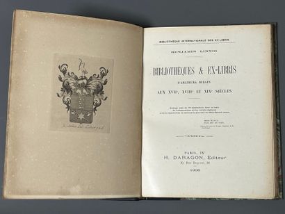 [Bookplates. Bibliophily]. [Belgium]. LINNIG...