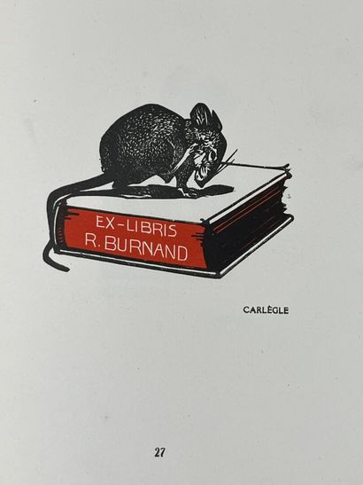 [Bookplates. Bibliophily]. HAVERMANS (Xavier,...