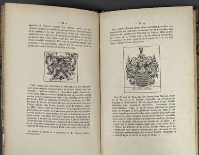 [Bookplates. Bibliophily]. [Limousin]. FRAY-FOURNIER...