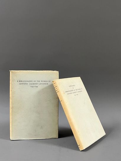 [Bibliography. Sciences]. DUVEEN (Denis I.),...