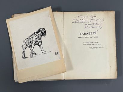 STEINLEN. DESCAVES (Lucien). Barabbas. Words...
