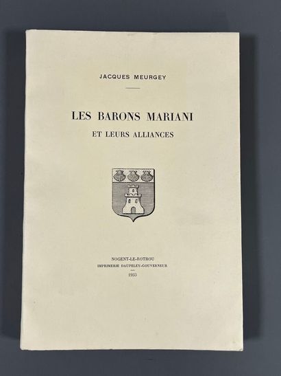 [Genealogy]. MEURGEY DE TUPIGNY (Jacques)....
