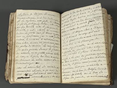 [Manuscript]. [Militaria]. [RIBAINS (Louis...