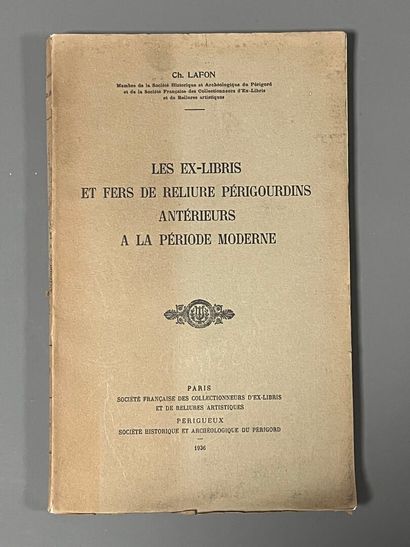 [Bookplates. Bibliophily]. [Périgord]. LAFON...