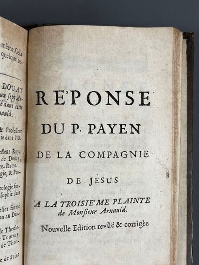 [Jansenism]. [TOURNÉLY (Honoré)]. Secrets...