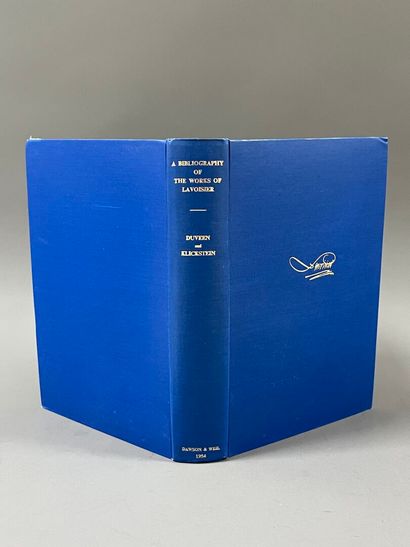 [Bibliography. Sciences]. DUVEEN (Denis I.),...