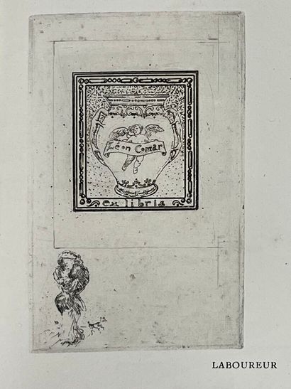 [Bookplates. Bibliophily]. HAVERMANS (Xavier,...