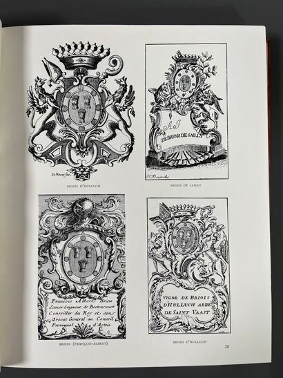 [Bookplates. Bibliophily]. [Flanders. Artois]....