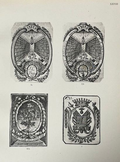 [Bookplates. Bibliophily]. [Alsace]. MOEDER...