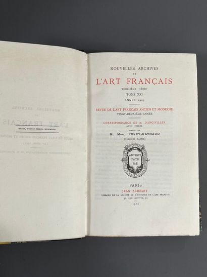 [Beaux-Arts]. [Angiviller]. Collection of...