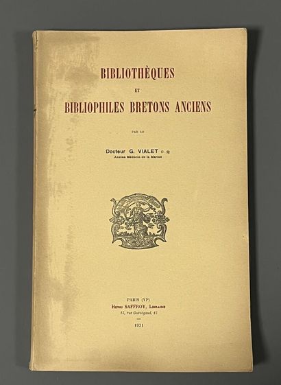 [Bookplates. Bibliophily]. [Brittany]. VIALET...