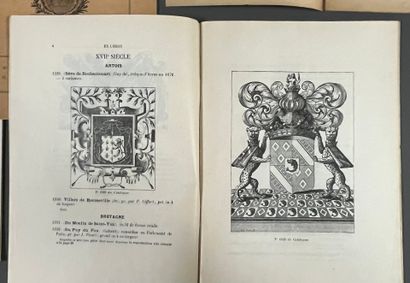 [Bookplates]. Set of 11 ex-libris auction...