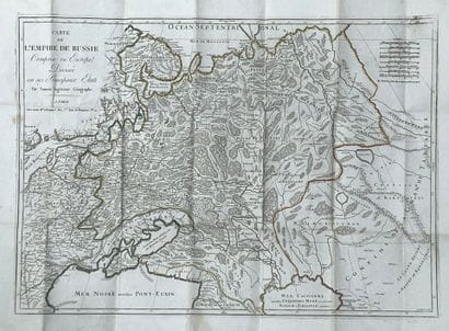 [Geographical map]. [Russia]. SANSON (Nicolas)....