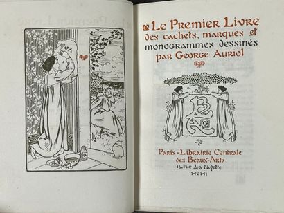 [Typography. Art of the book]. AURIOL (George)....