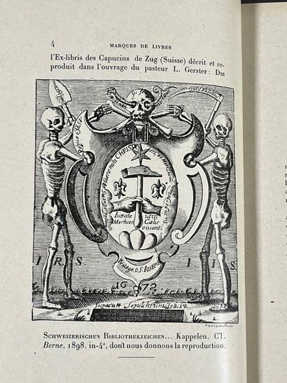 [Bookplates. Bibliophily]. BOULAND (L.)....