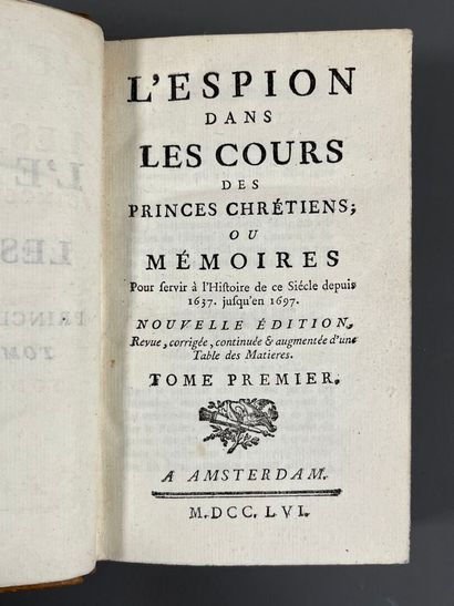 [MARANA (Giovanni Paolo)]. L'espion dans...