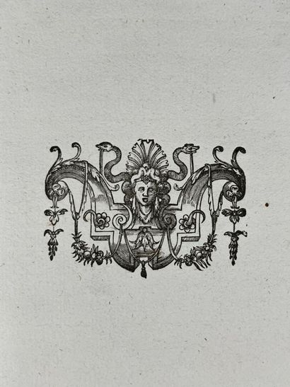 VIRGILE. Part of the first book of Virgil's...