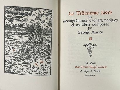 [Typography. Art of the book]. AURIOL (George)....