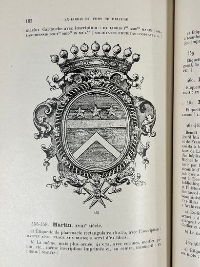 [Bookplates. Bibliophily]. OLIVIER (Eugène),...