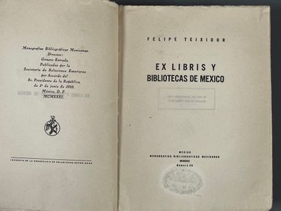 [Bookplates. Bibliophily]. [Mexico]. TEIXIDOR...