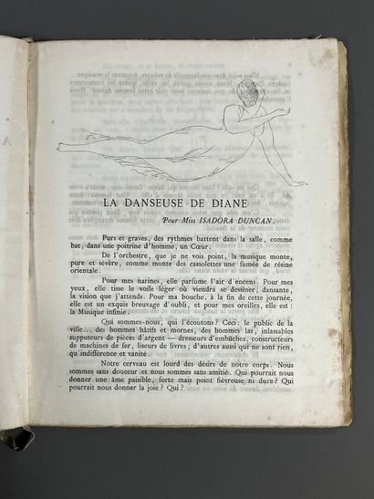 DUNOYER DE SEGONZAC. DIVOIRE (Fernand). Dessins...