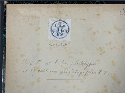 [Genealogy]. [PARSEVAL (Frédéric Ferdinand...