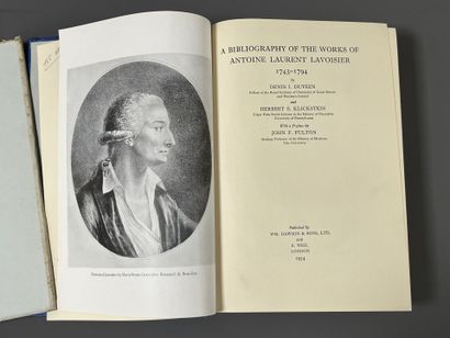 [Bibliography. Sciences]. DUVEEN (Denis I.),...