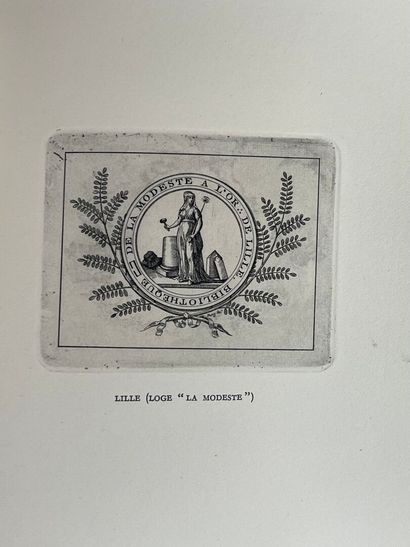 [Bookplates. Bibliophily]. [Flanders. Artois]....