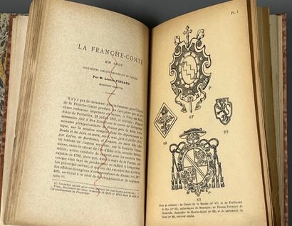 [Bookplates. Bibliophily]. [Franche-Comté]....