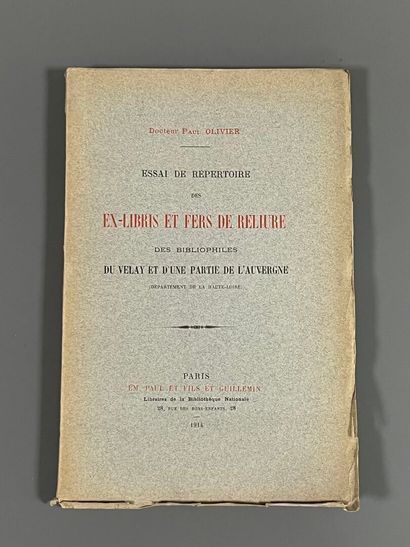 [Bookplates. Bibliophily]. [Haute-Loire]....