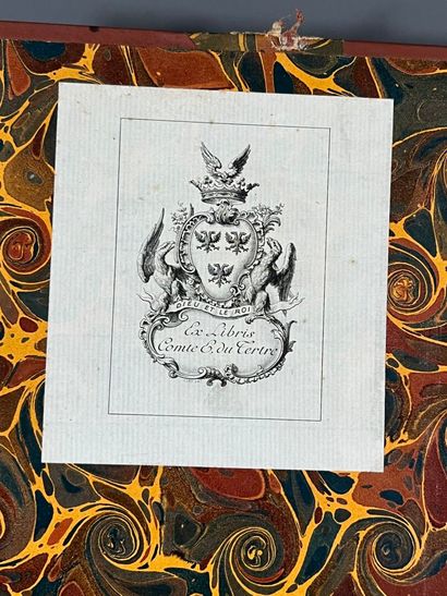 [Bookplates. Bibliophily]. [Maine]. FARCY...