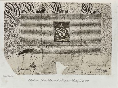 [Genealogy]. OBERKAMPF DE DABRUN (Emile)....