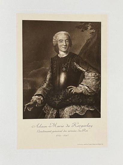 [Genealogy. Brittany]. MOUSSET (Albert)....