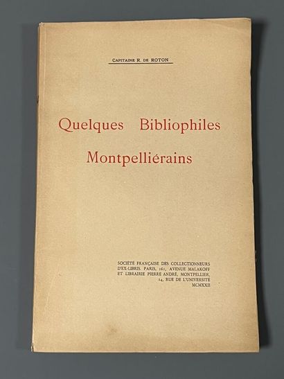 [Bookplates. Bibliophily]. [Montpellier]....