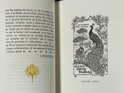 [Bookplates. Bibliophily]. HAVERMANS (Xavier,...