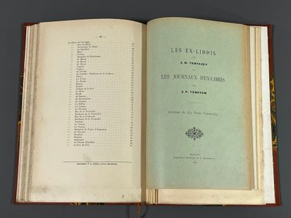 [Bookplates. Bibliophily]. [Maine]. FARCY...