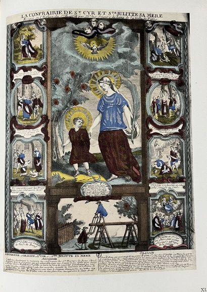 [Engraving]. GASTON (Jean). Les images des...