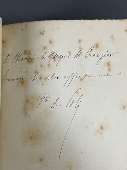 [Genealogy]. POLI (Oscar de). Inventaire...