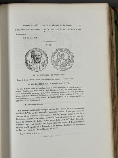 [Paris]. AFFRY DE LA MONNOYE (Alfred d')....