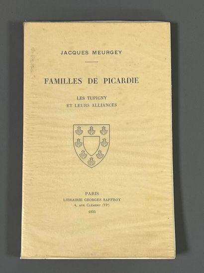 [Genealogy]. MEURGEY DE TUPIGNY (Jacques)....