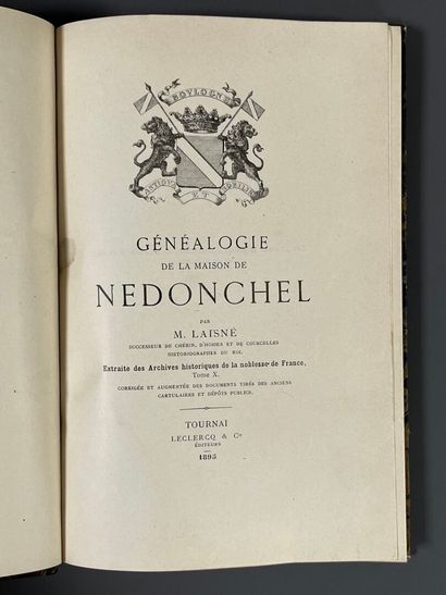 [Genealogy]. LAISNÉ. Genealogy of the House...