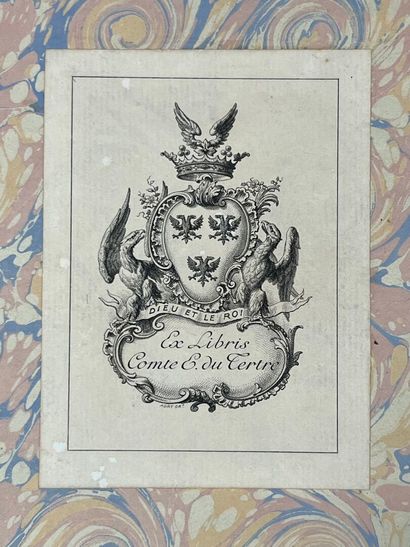 [Bookplates. Bibliophily]. [Belgium]. LINNIG...