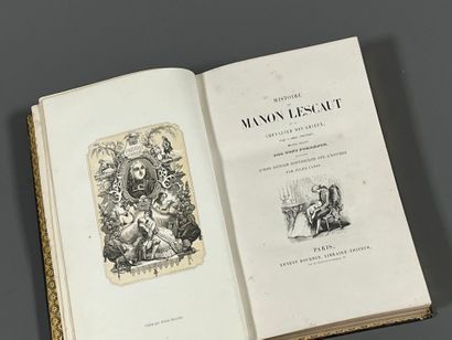 JOHANNOT. PRÉVOST (abbé). Histoire de Manon...