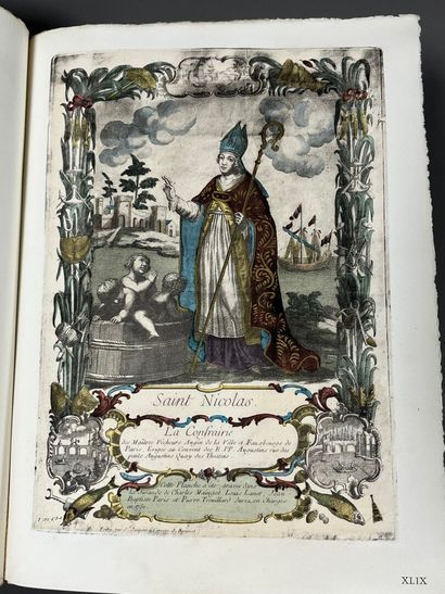 [Engraving]. GASTON (Jean). Les images des...