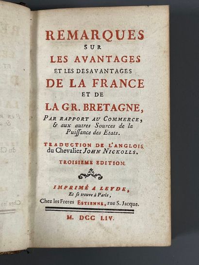 [PLUMART DE DANGEUL (Louis-Joseph). Remarques...